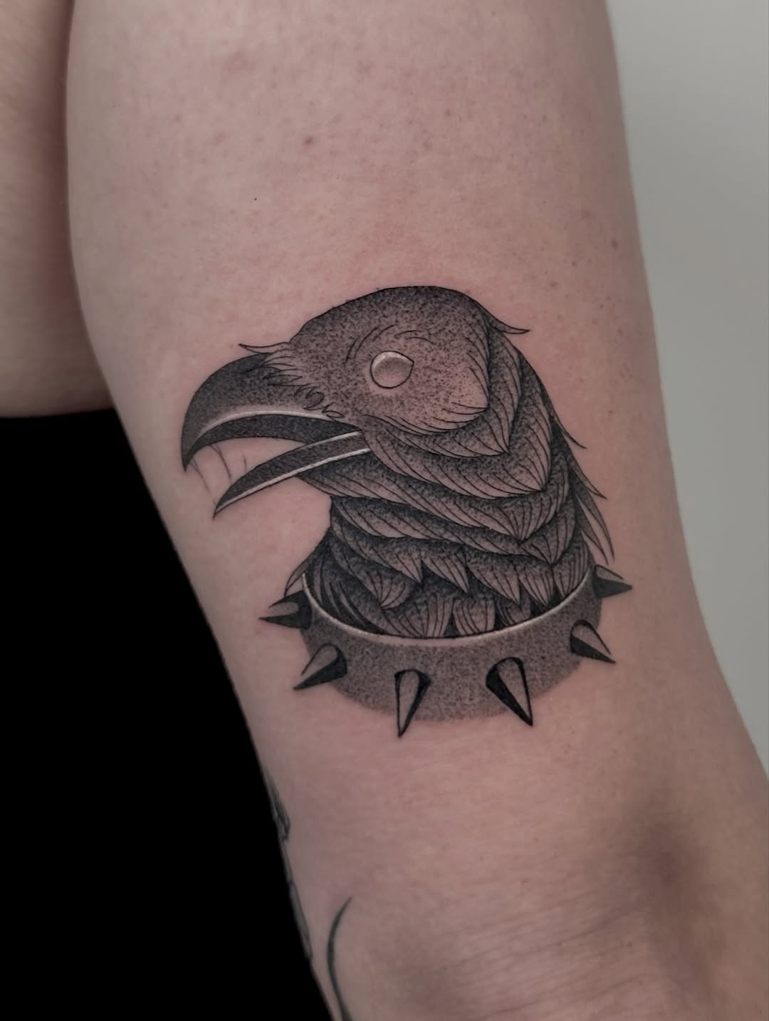 Tattoo by @brookxyn โ illustrative, black_and_grey