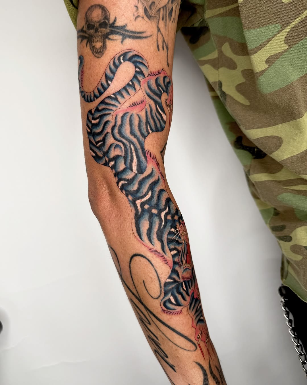 Tattoo by @tattedbypoison — american_traditional, illustrative