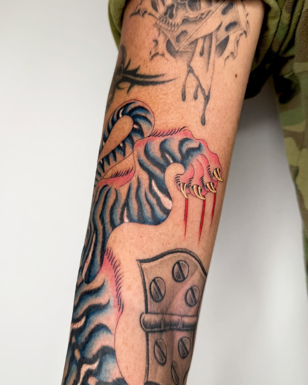Tattoo by @tattedbypoison — american_traditional, illustrative