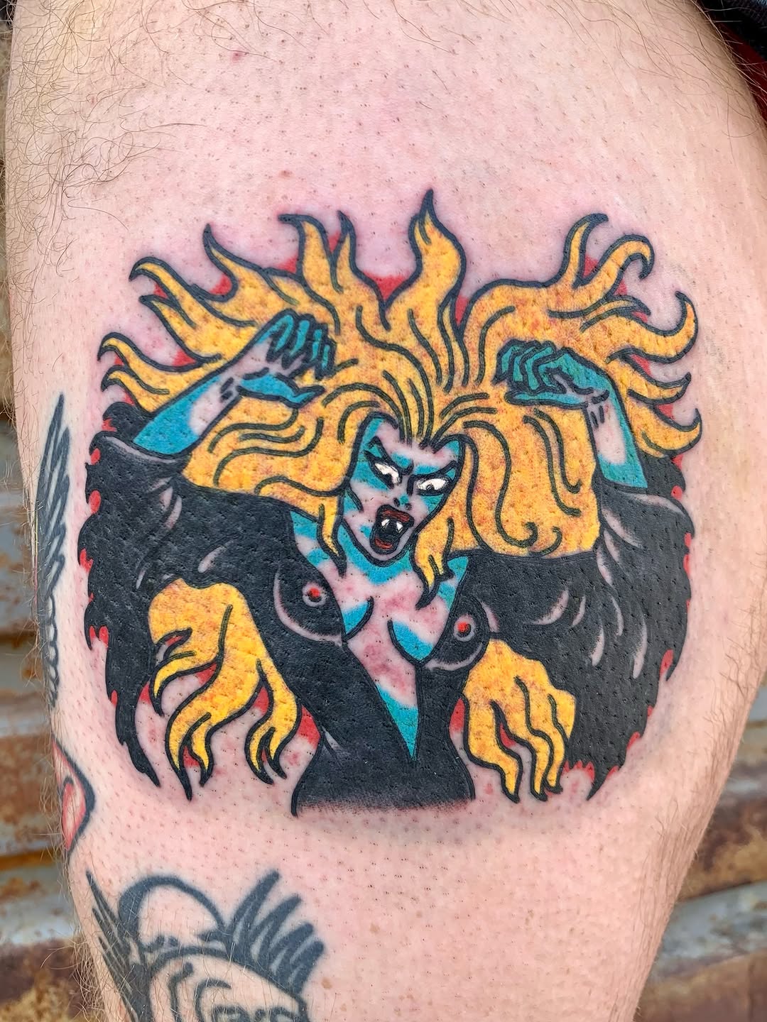 Tattoo by @keeganbergen — new_school