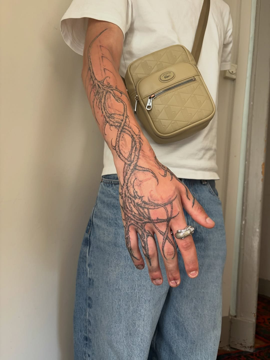 Tattoo by @hesperine.ttt — blackwork, ornamental