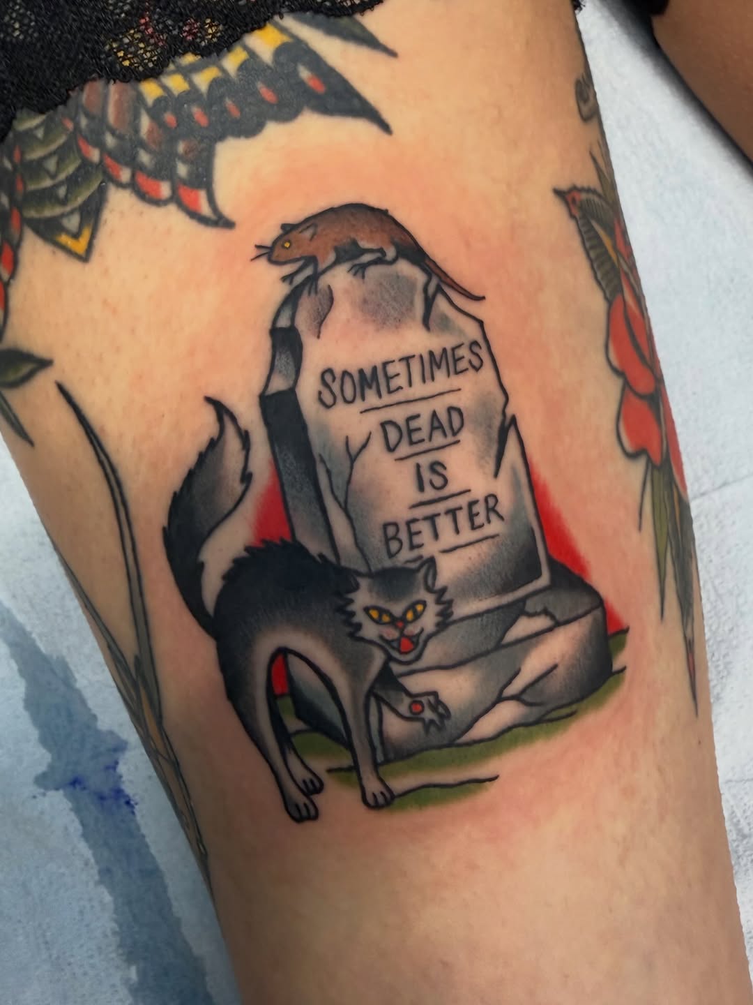 Tattoo by @bellmoreshow — american_traditional