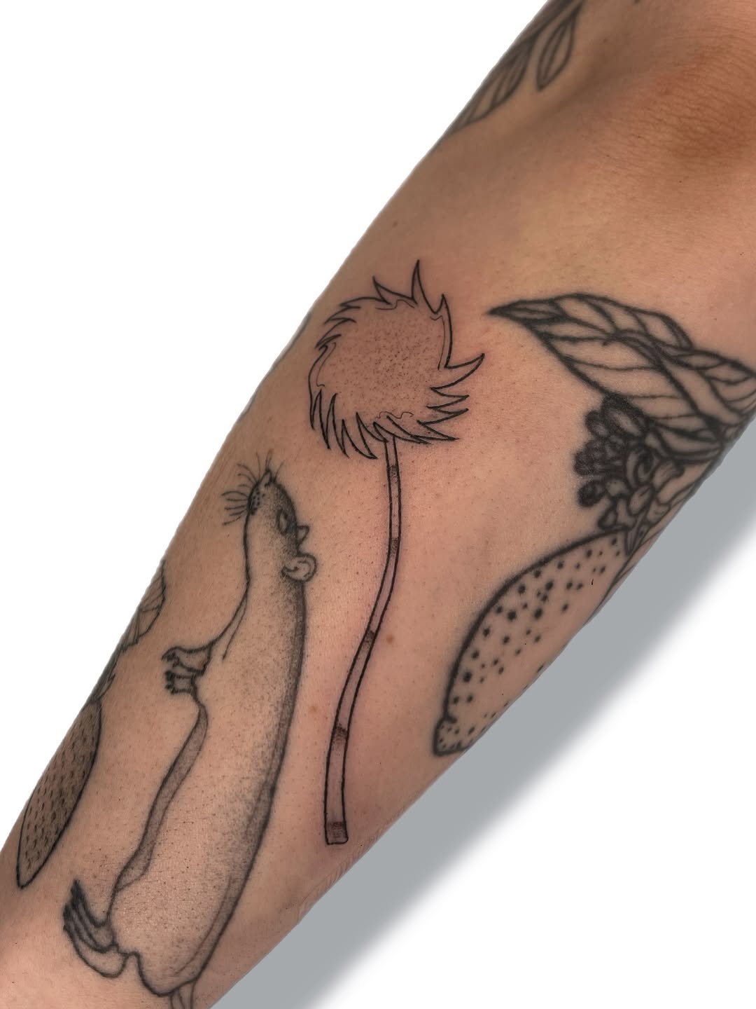 Tattoo by @julesdoestattoos โ illustrative, black_and_grey