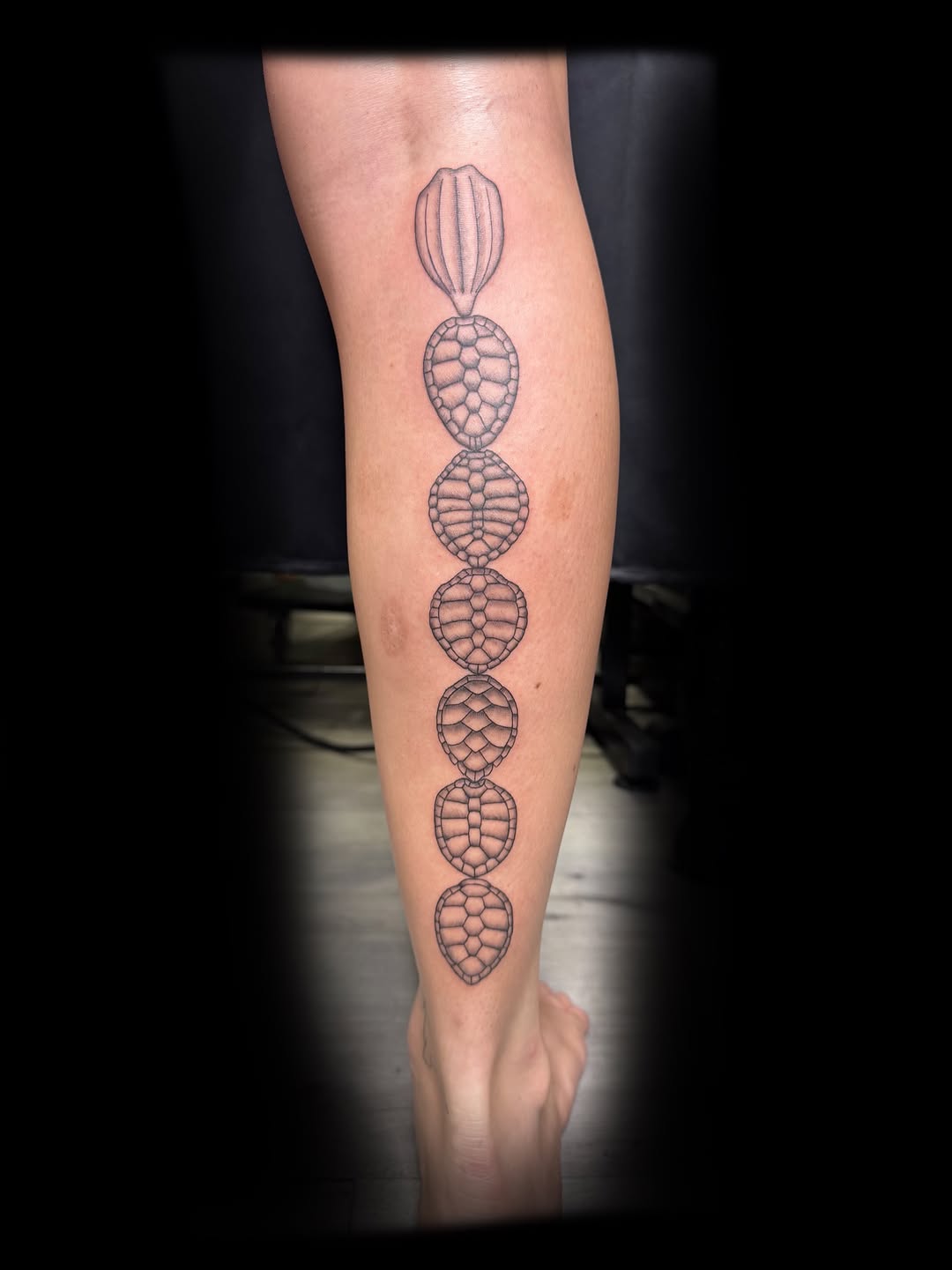 Tattoo by @brandonspindlertattoos — fine_line, black_and_grey