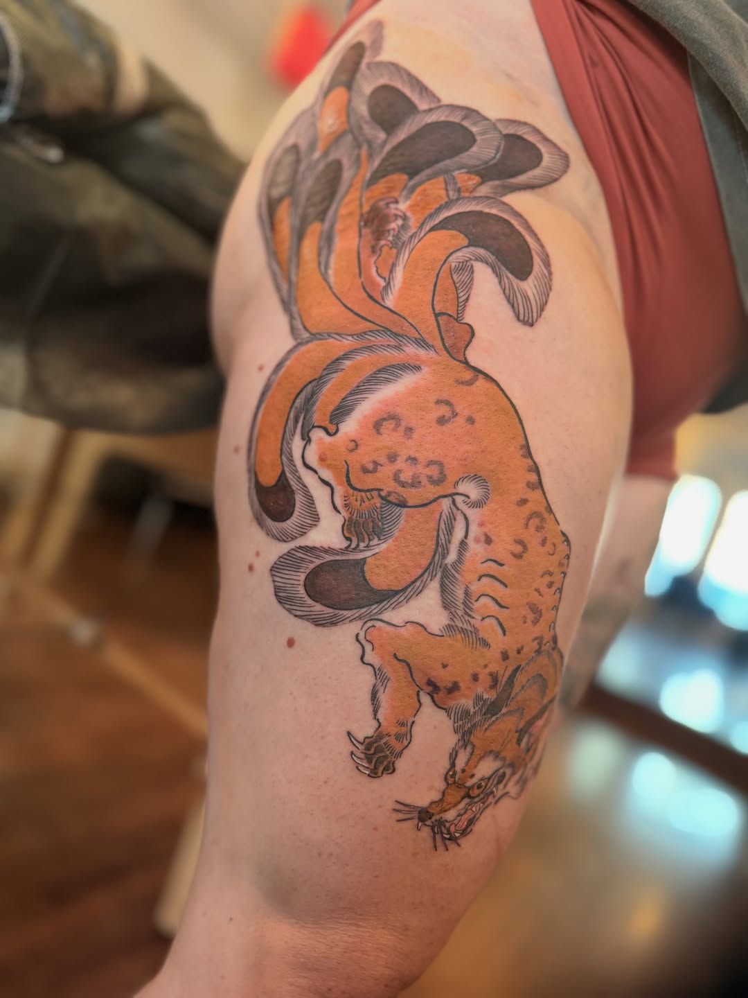Tattoo by @morgan_tattoos — japanese_irezumi, neo_traditional