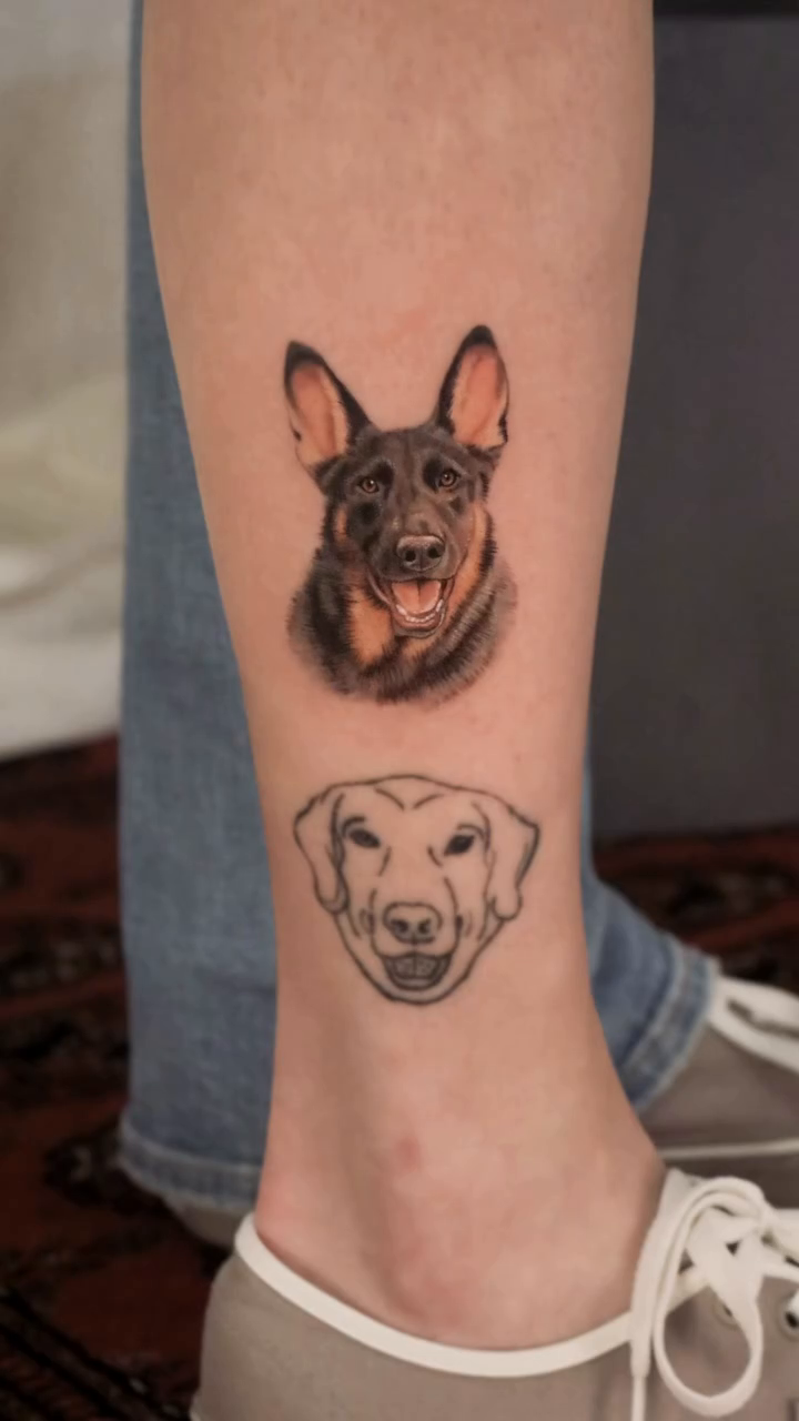 Tattoo by @nickthetailor — realism, black_and_grey