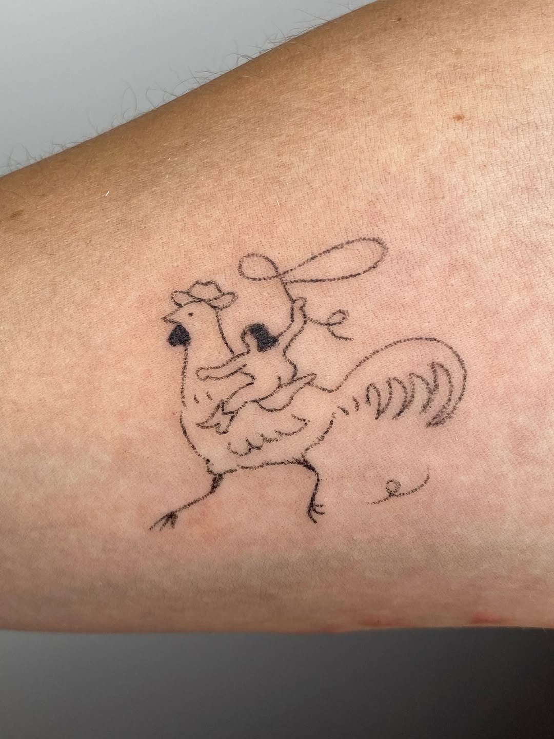 Tattoo by @pokyopokyo — fine_line, sketch