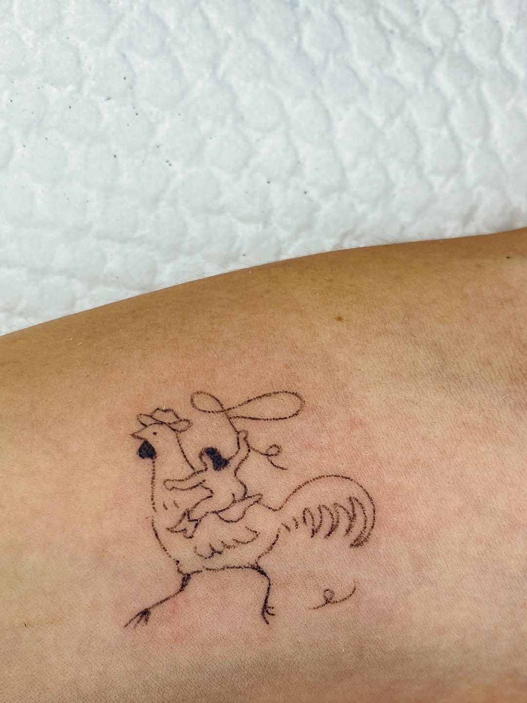 Tattoo by @pokyopokyo — fine_line, sketch