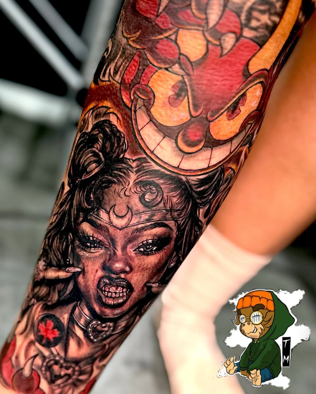 Tattoo by @tattedmonkey_tattoos — realism