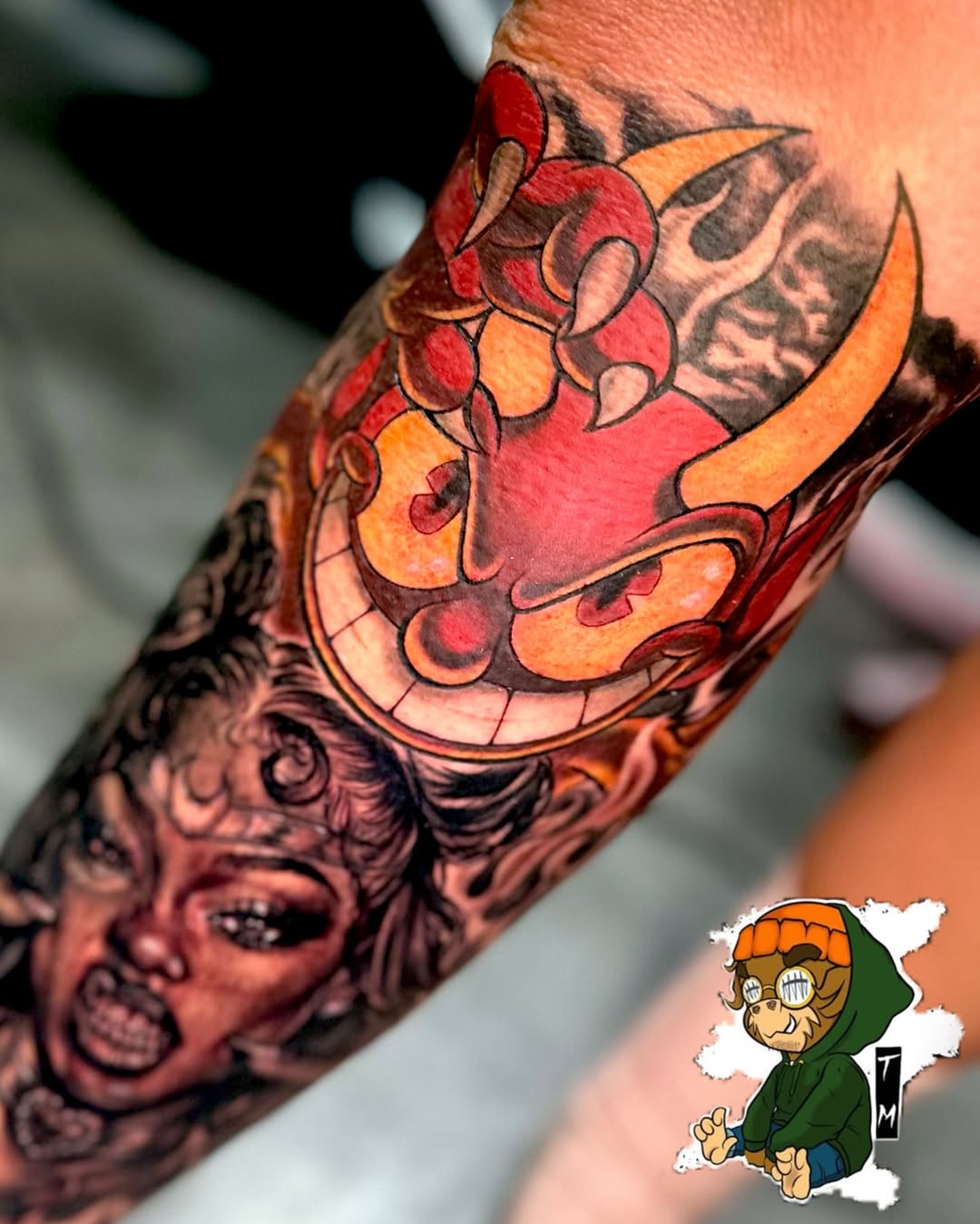 Tattoo by @tattedmonkey_tattoos — realism