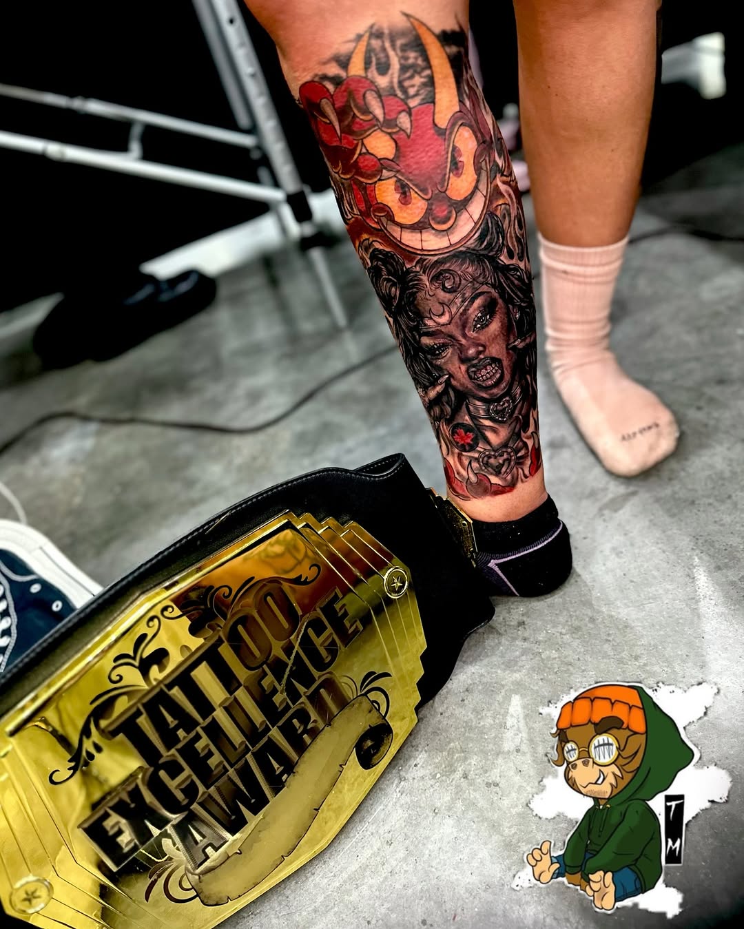 Tattoo by @tattedmonkey_tattoos — dark_realism