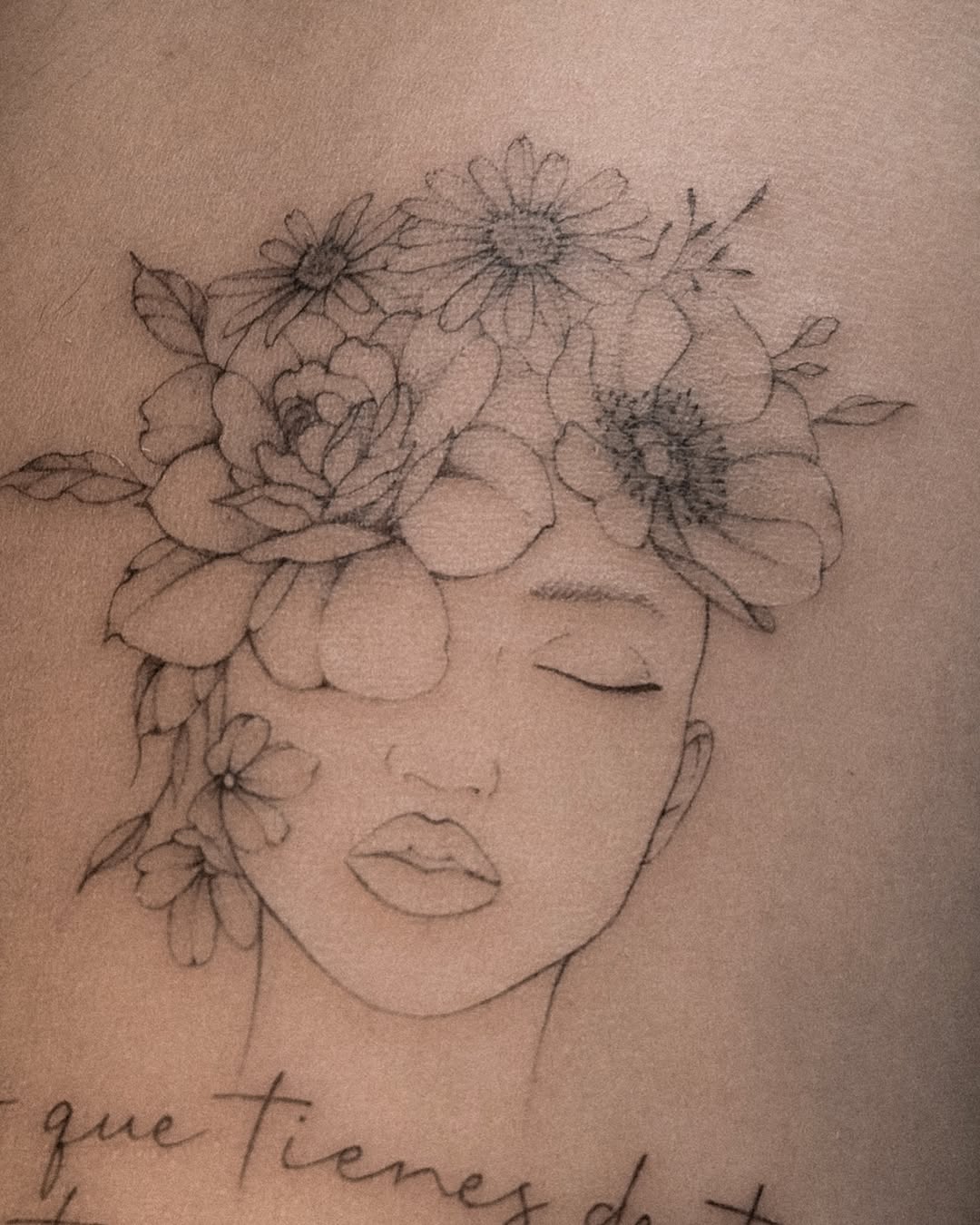 Tattoo by @alina.tattoo.ink — fine_line, lettering_script