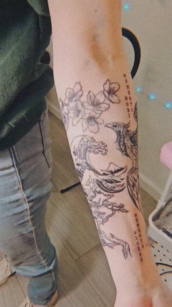 Tattoo by @irikoart_tattoo — japanese_irezumi, black_and_grey