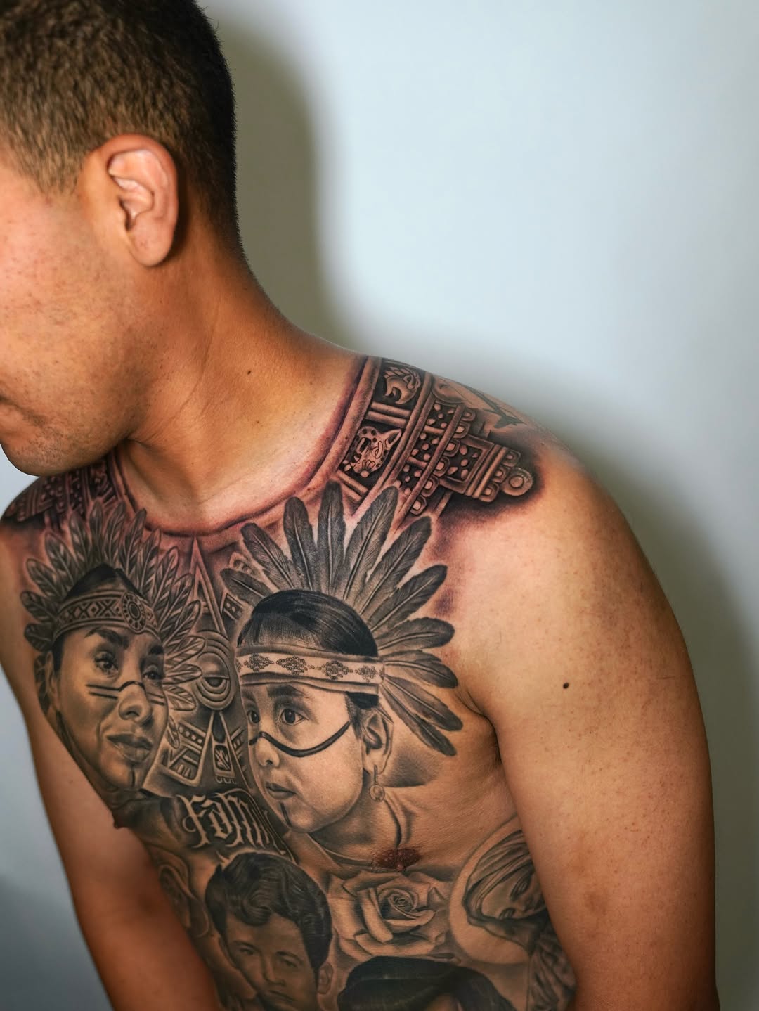 Tattoo by @smileyartla — black_and_grey, realism