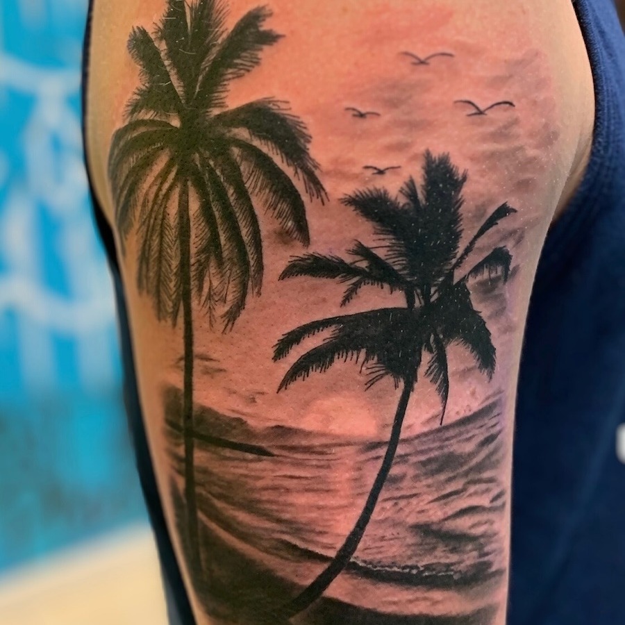 Tattoo by @inkbydonv — black_and_grey, realism