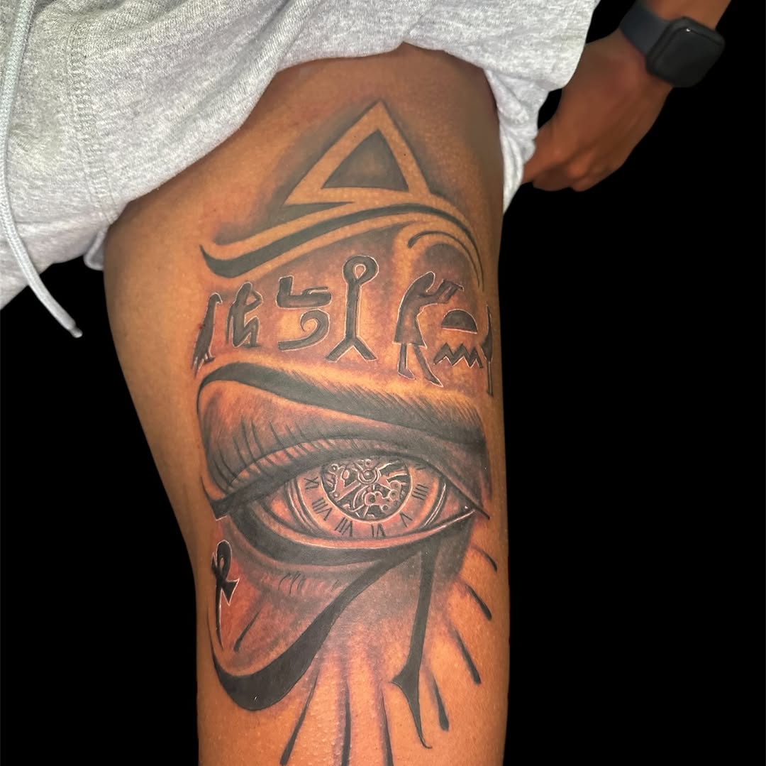 Tattoo by @tattyourface โ black_and_grey, realism