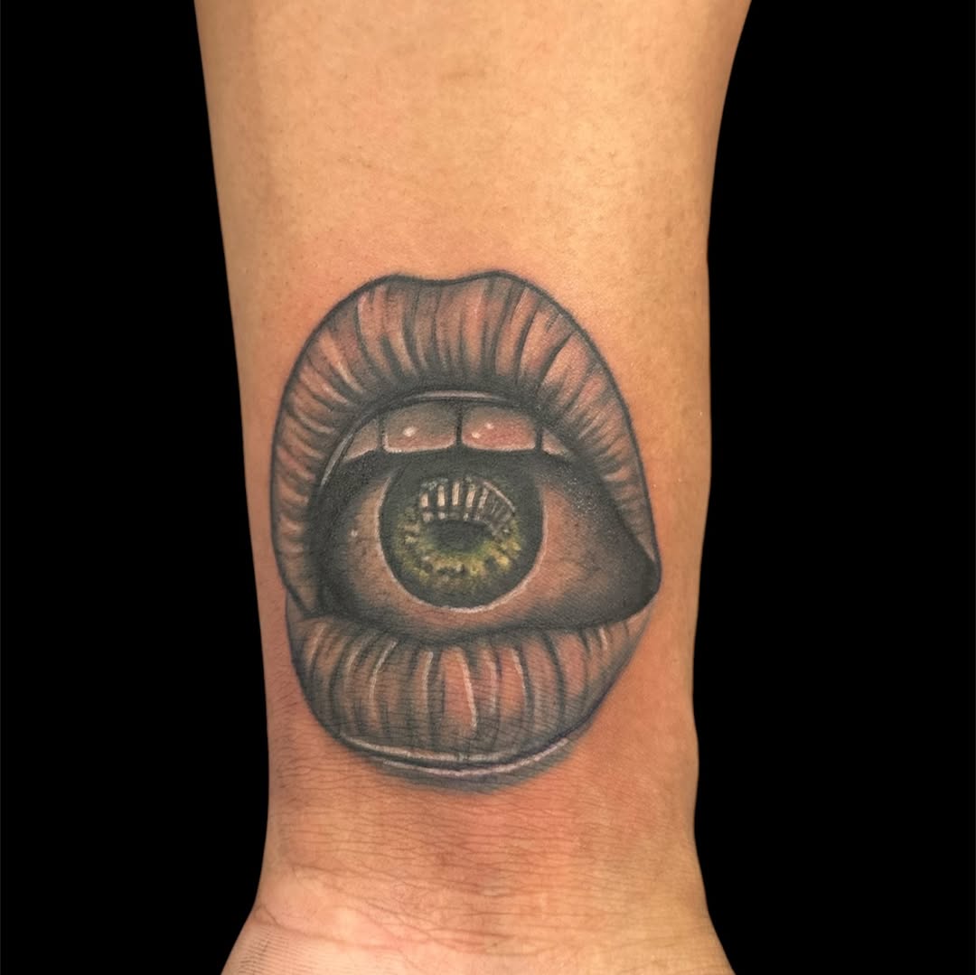 Tattoo by @tattyourface โ realism, black_and_grey