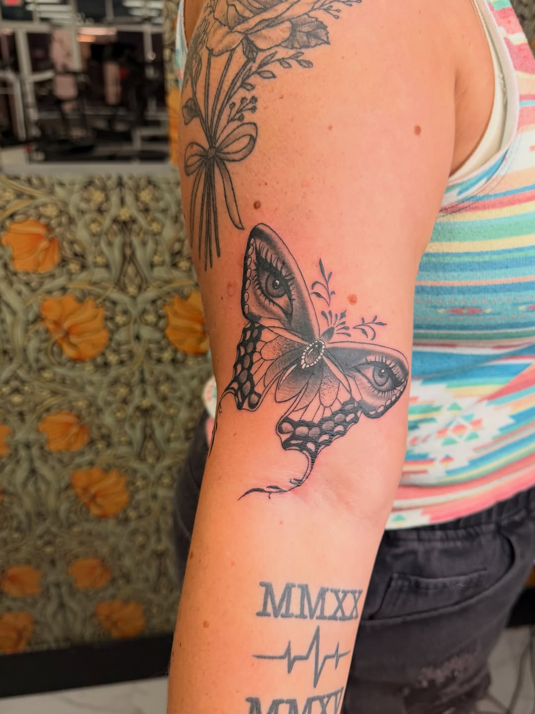 Tattoo by @lexiodam_tattoos — illustrative, black_and_grey