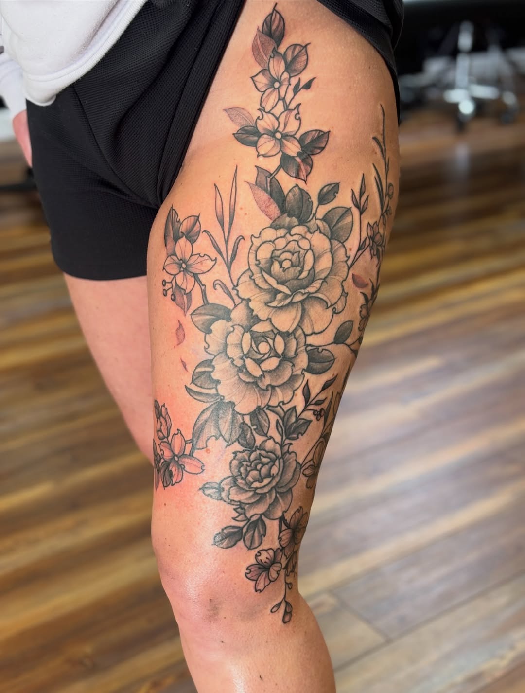 Tattoo by @mjs.tattoos — black_and_grey