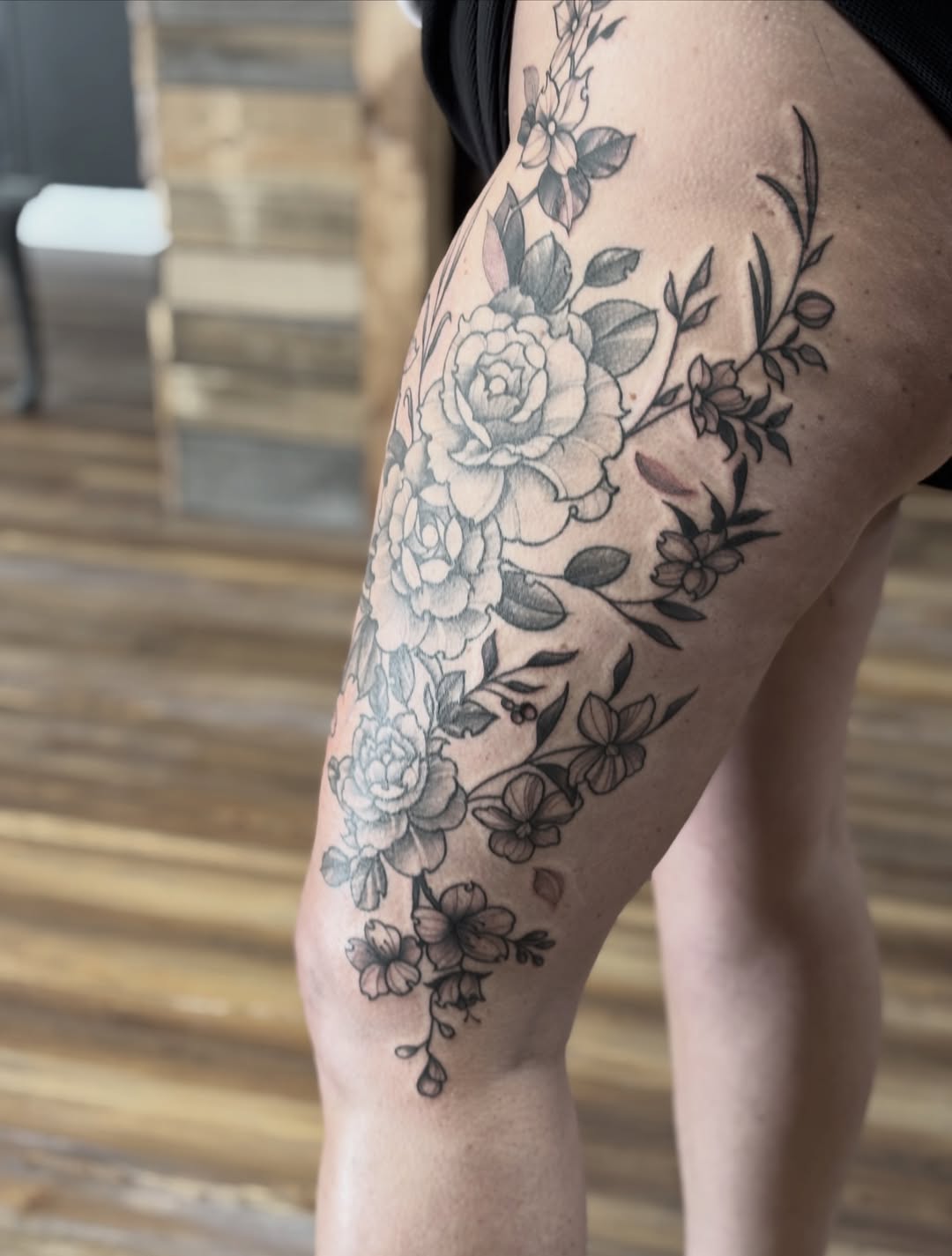 Tattoo by @mjs.tattoos — black_and_grey