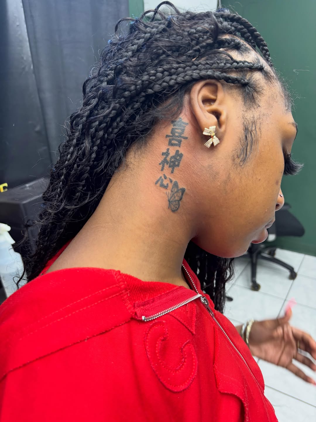 Tattoo by @shadows.tattoos โ lettering_script, fine_line