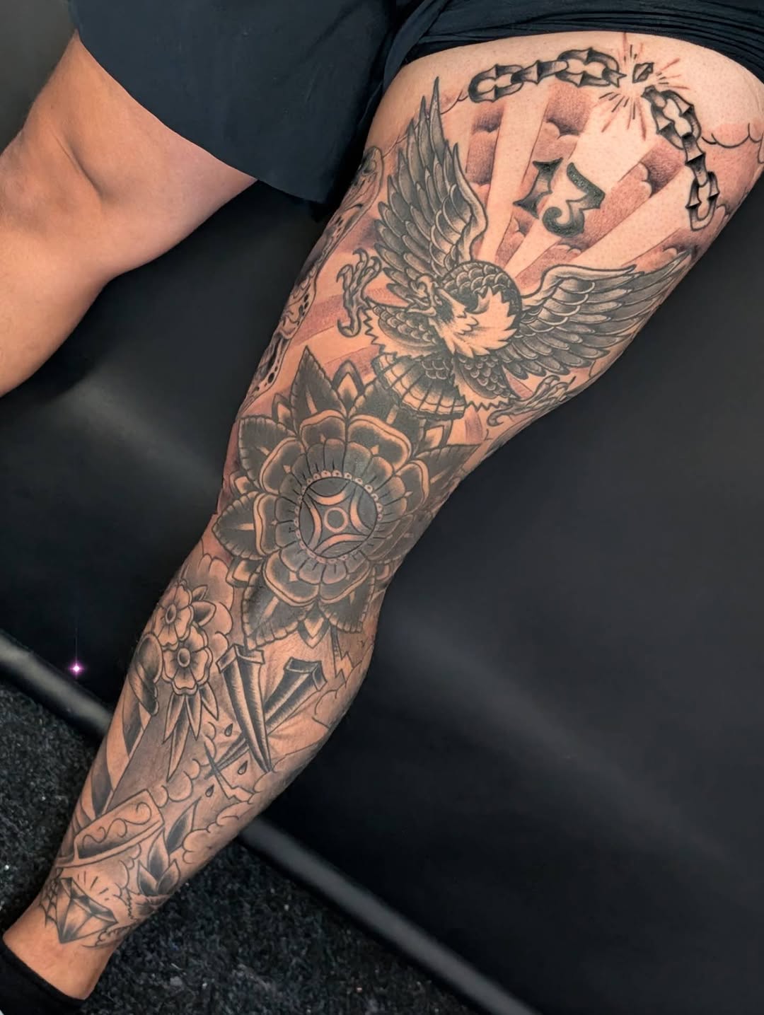 Tattoo by @willalexandertattoos — american_traditional, black_and_grey