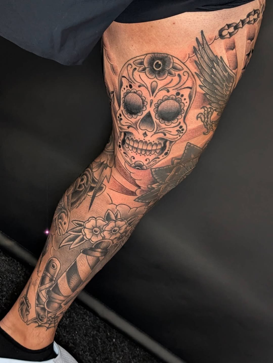 Tattoo by @willalexandertattoos — american_traditional, black_and_grey