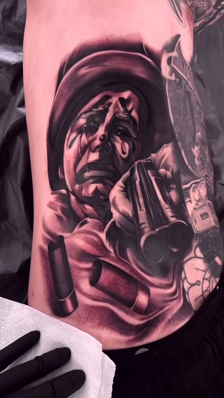 Tattoo by @erickgutierrezart1 — realism, black_and_grey