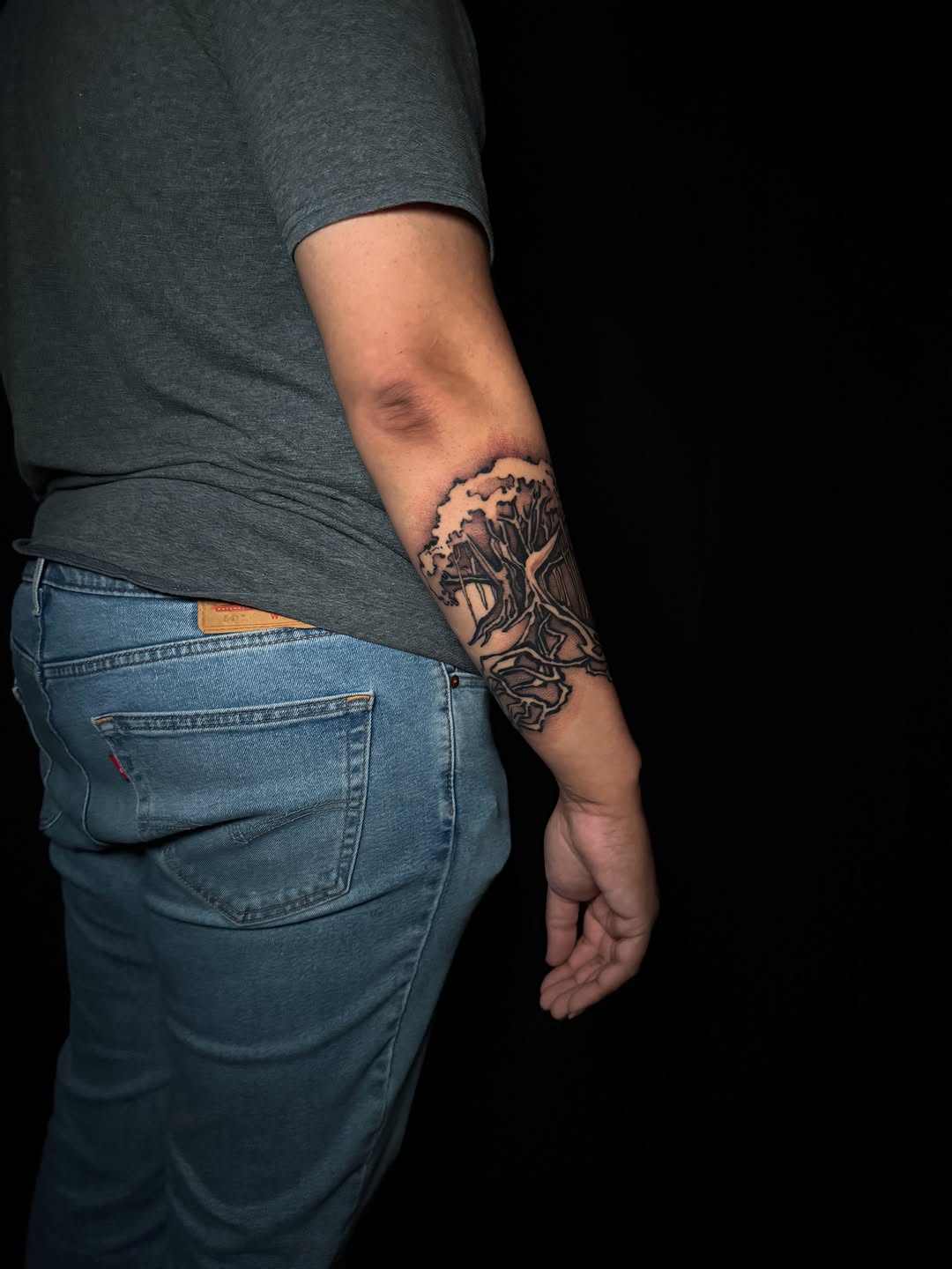 Tattoo by @zink7_ — black_and_grey