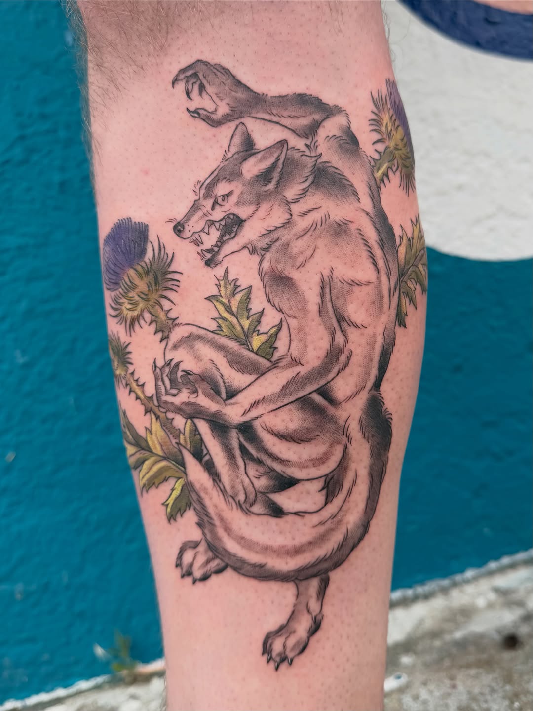 Tattoo by @devilgoat โ neo_traditional