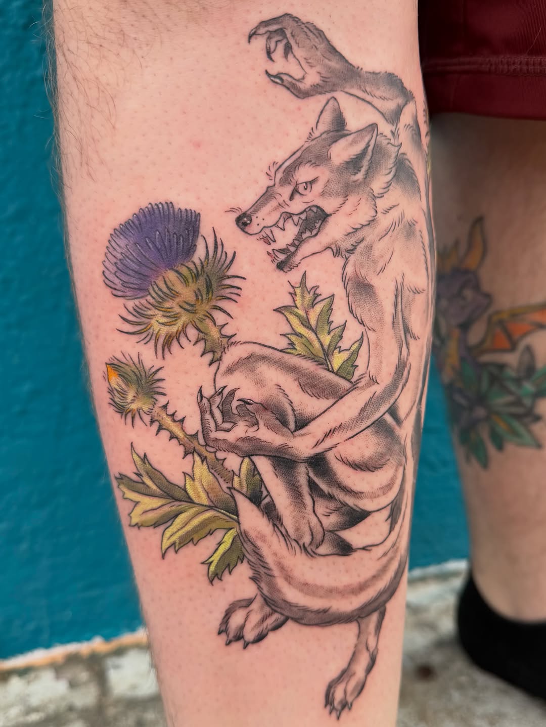 Tattoo by @devilgoat โ black_and_grey