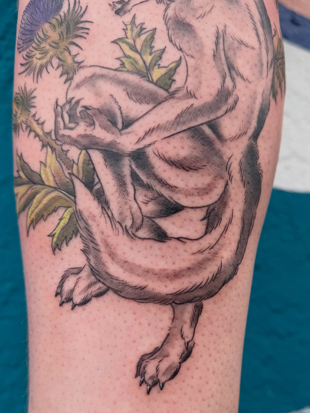 Tattoo by @devilgoat โ black_and_grey