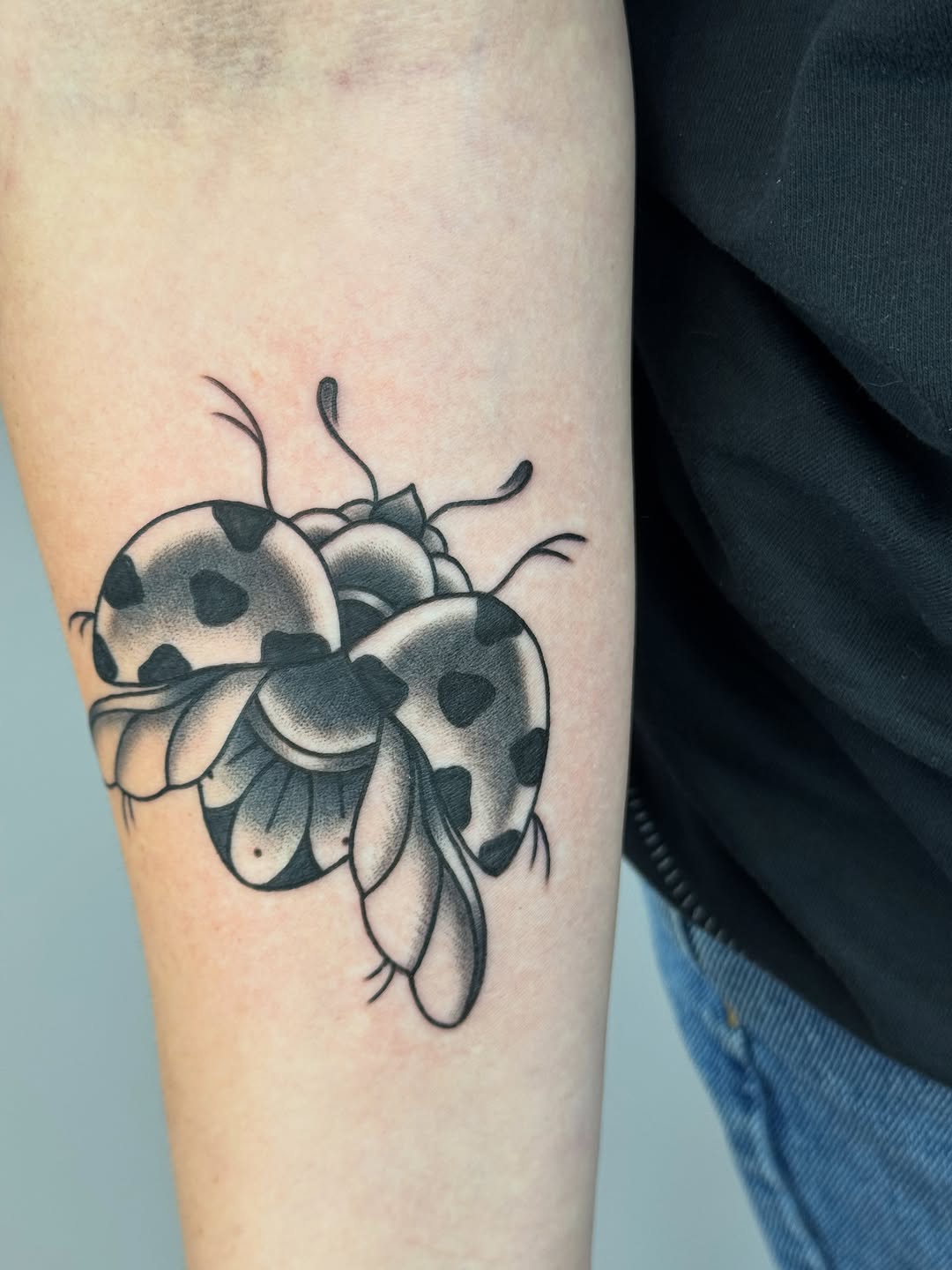Tattoo by @dieslowtattoo โ american_traditional, black_and_grey
