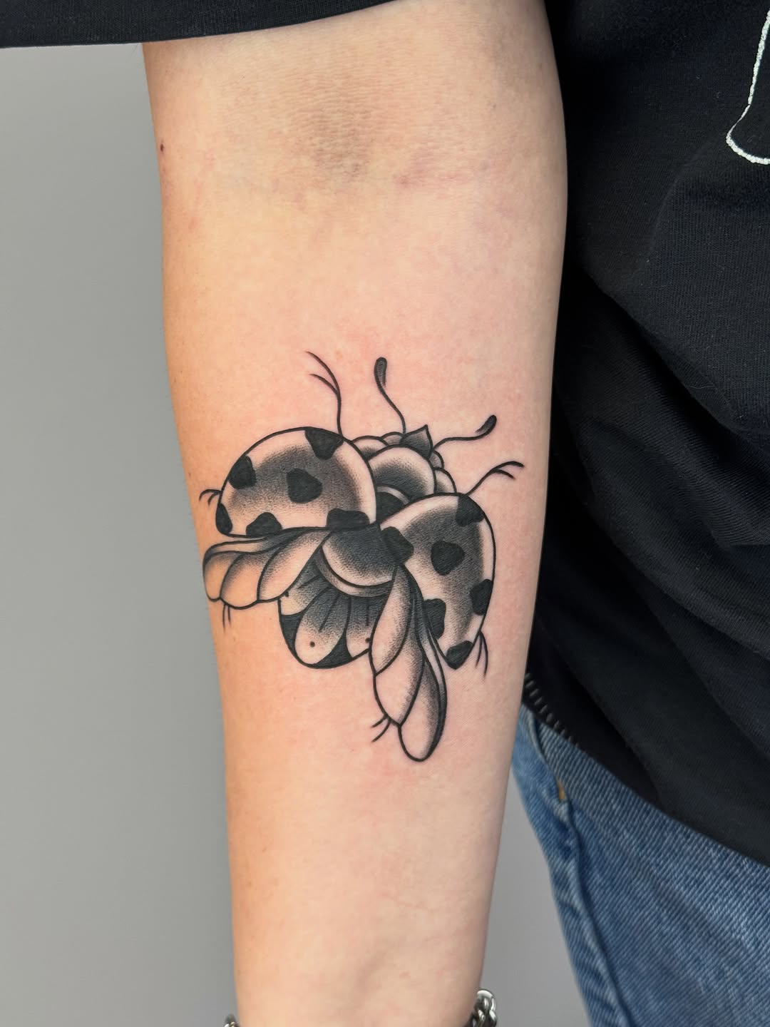 Tattoo by @dieslowtattoo โ american_traditional, black_and_grey