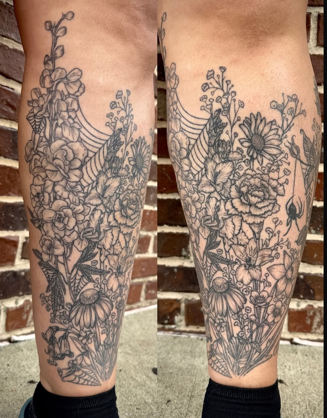 Tattoo by @mexcellent_tattoos — black_and_grey