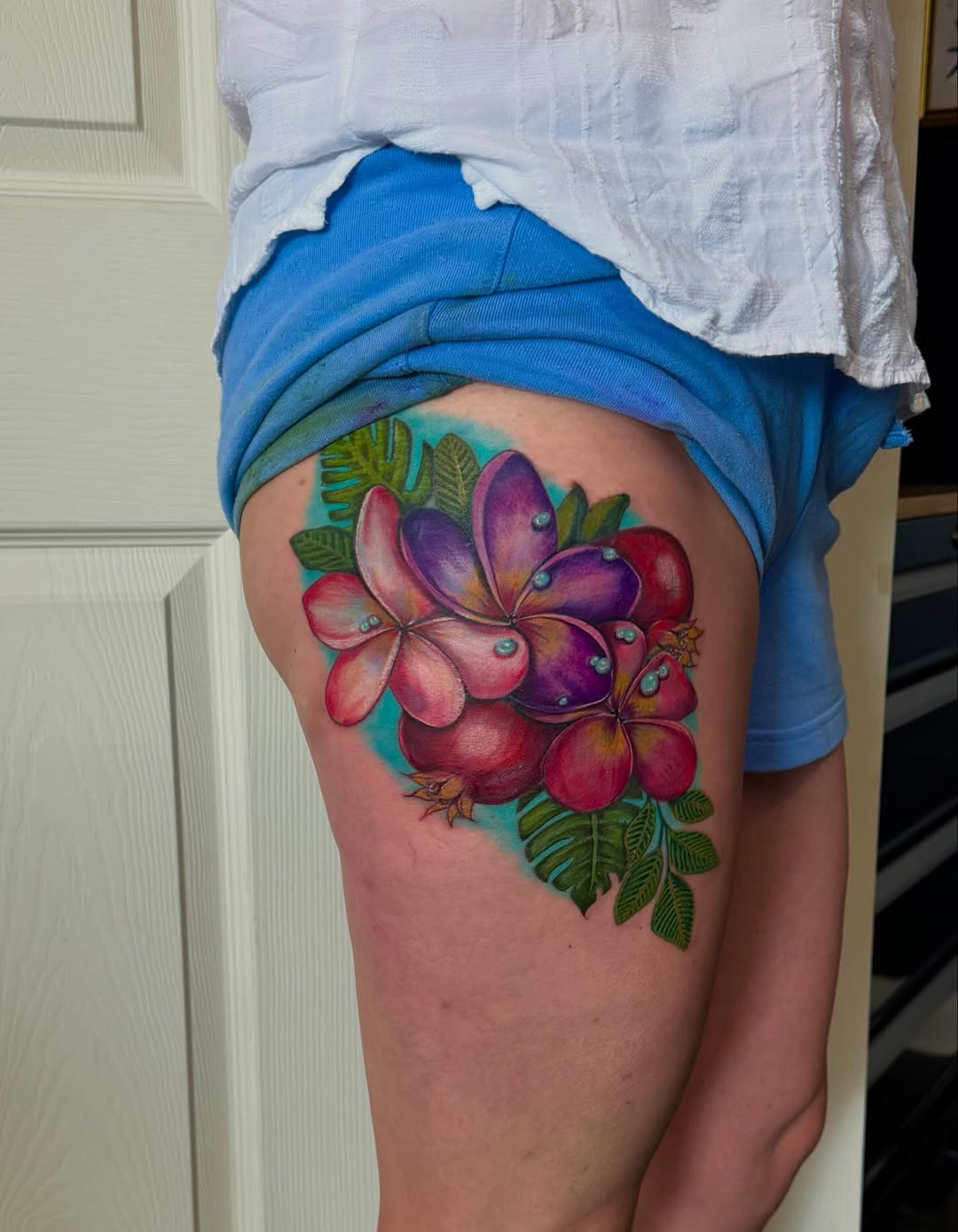 Tattoo by @whip_spurstattoo — realism, watercolor