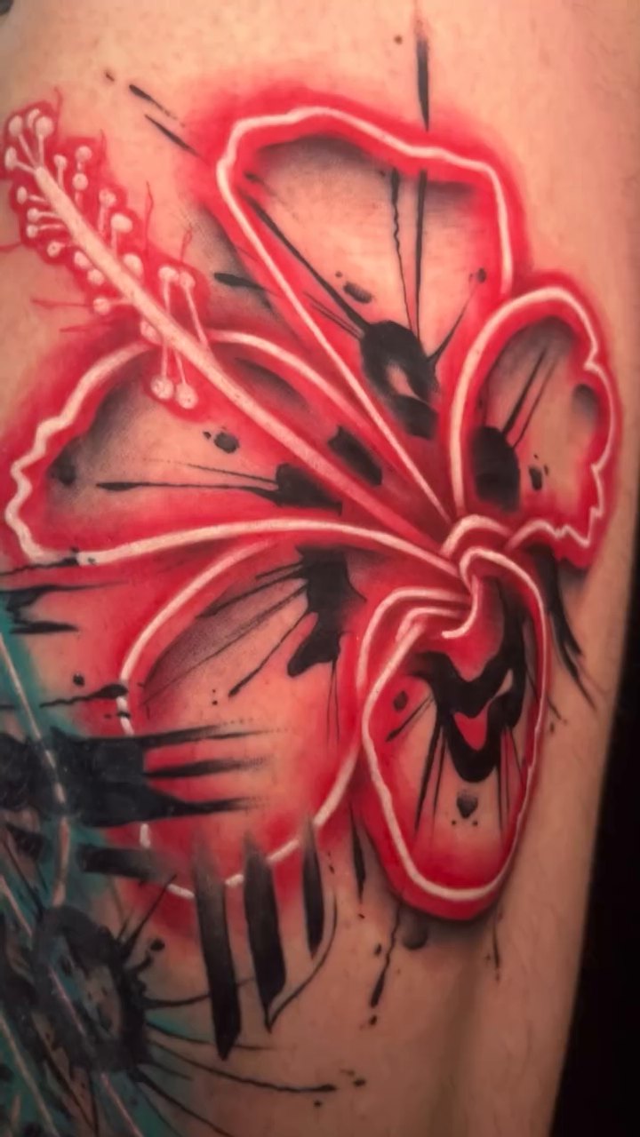 Tattoo by @bodyartbycuda — trash_polka