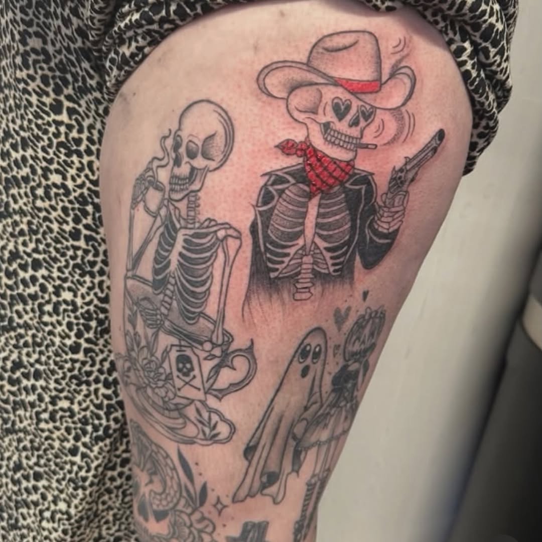 Tattoo by @meg.the.cyclopz_ — new_school, illustrative