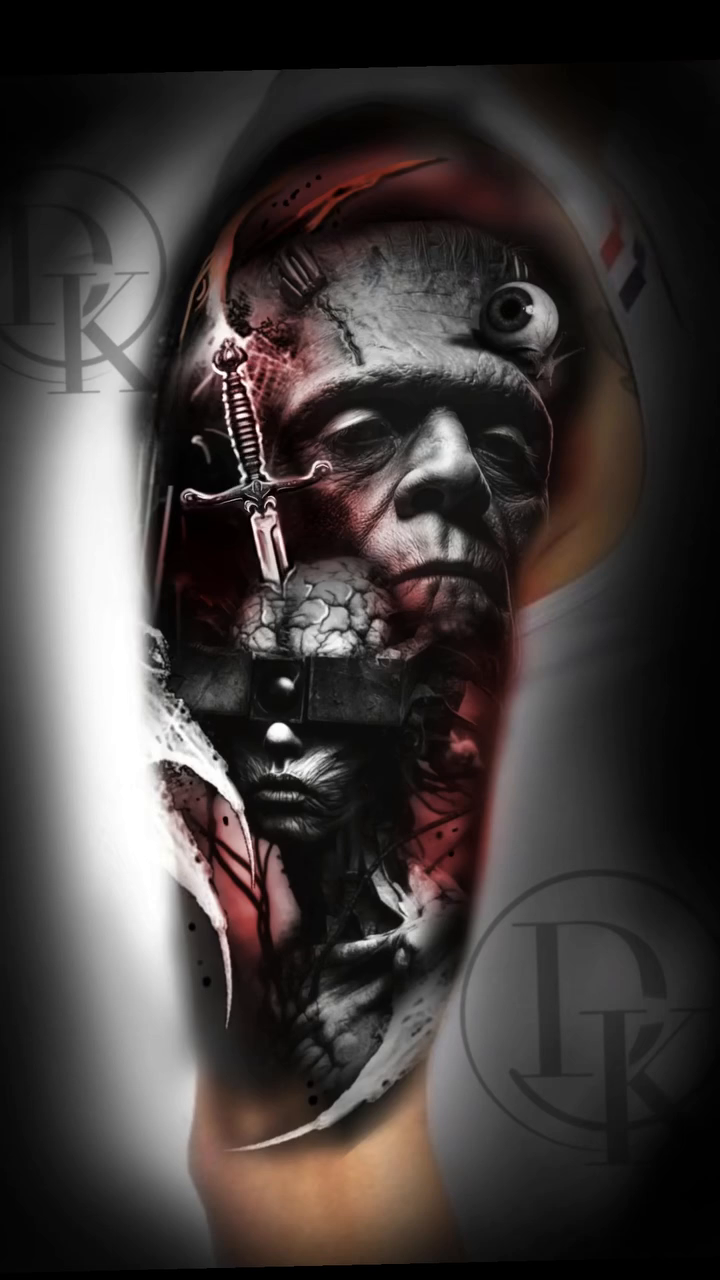 Tattoo by @dking_tattoo — dark_realism