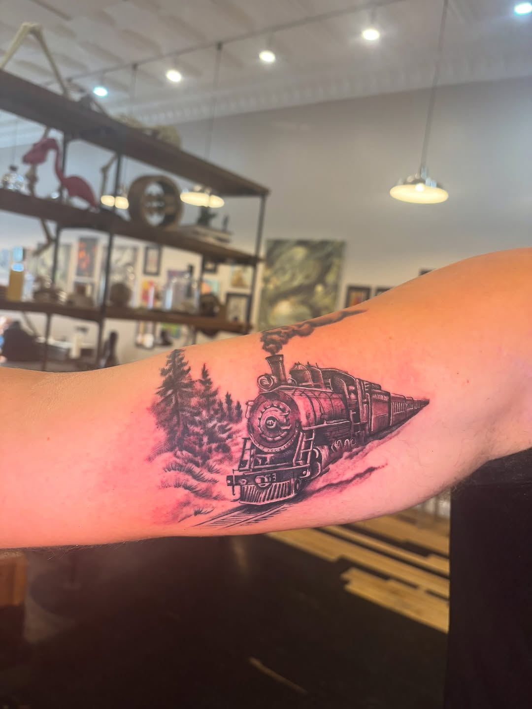Tattoo by @aubri_aunna_ink — realism, black_and_grey