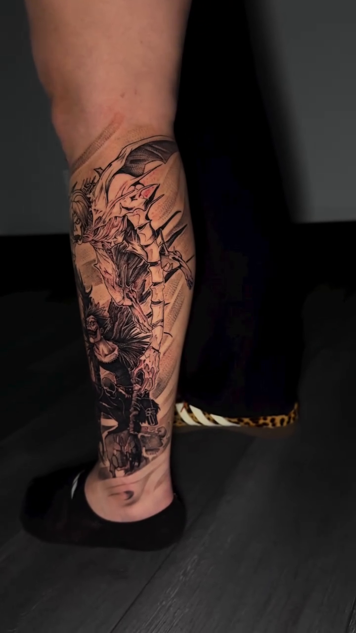 Tattoo by @john.alaw.tattoo — black_and_grey, realism