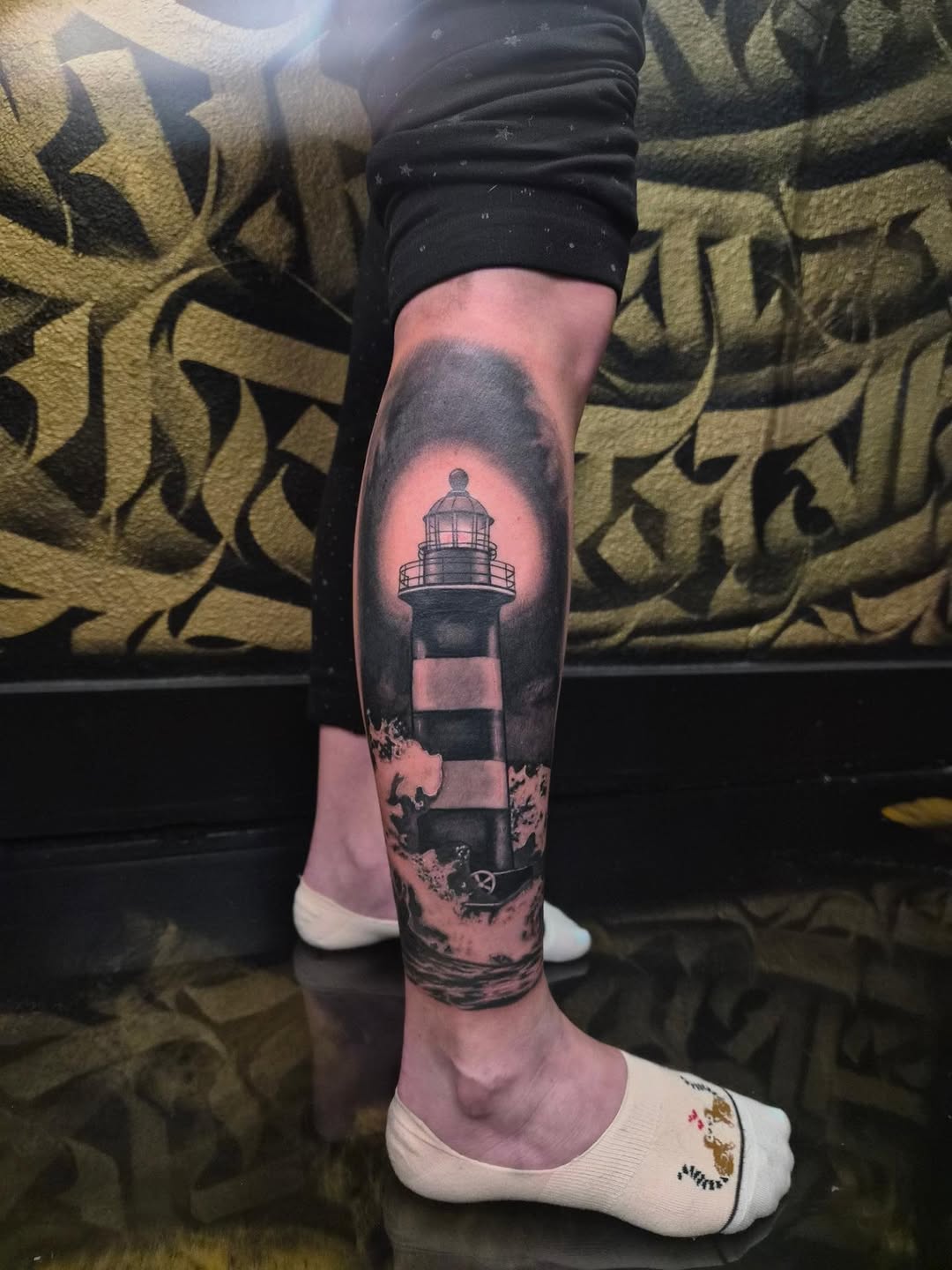 Tattoo by @lovelylyla.tatts — realism, black_and_grey