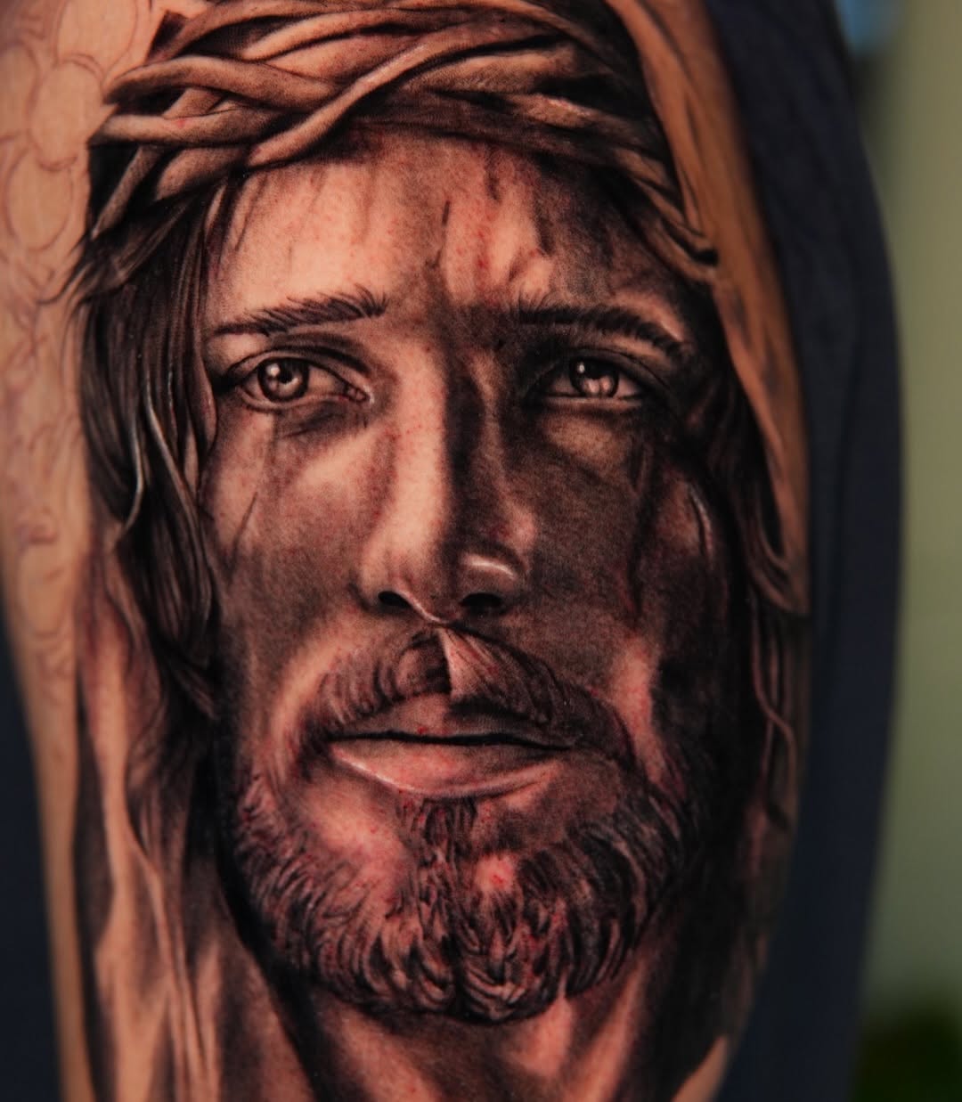 Tattoo by @lalyinkz — realism, black_and_grey