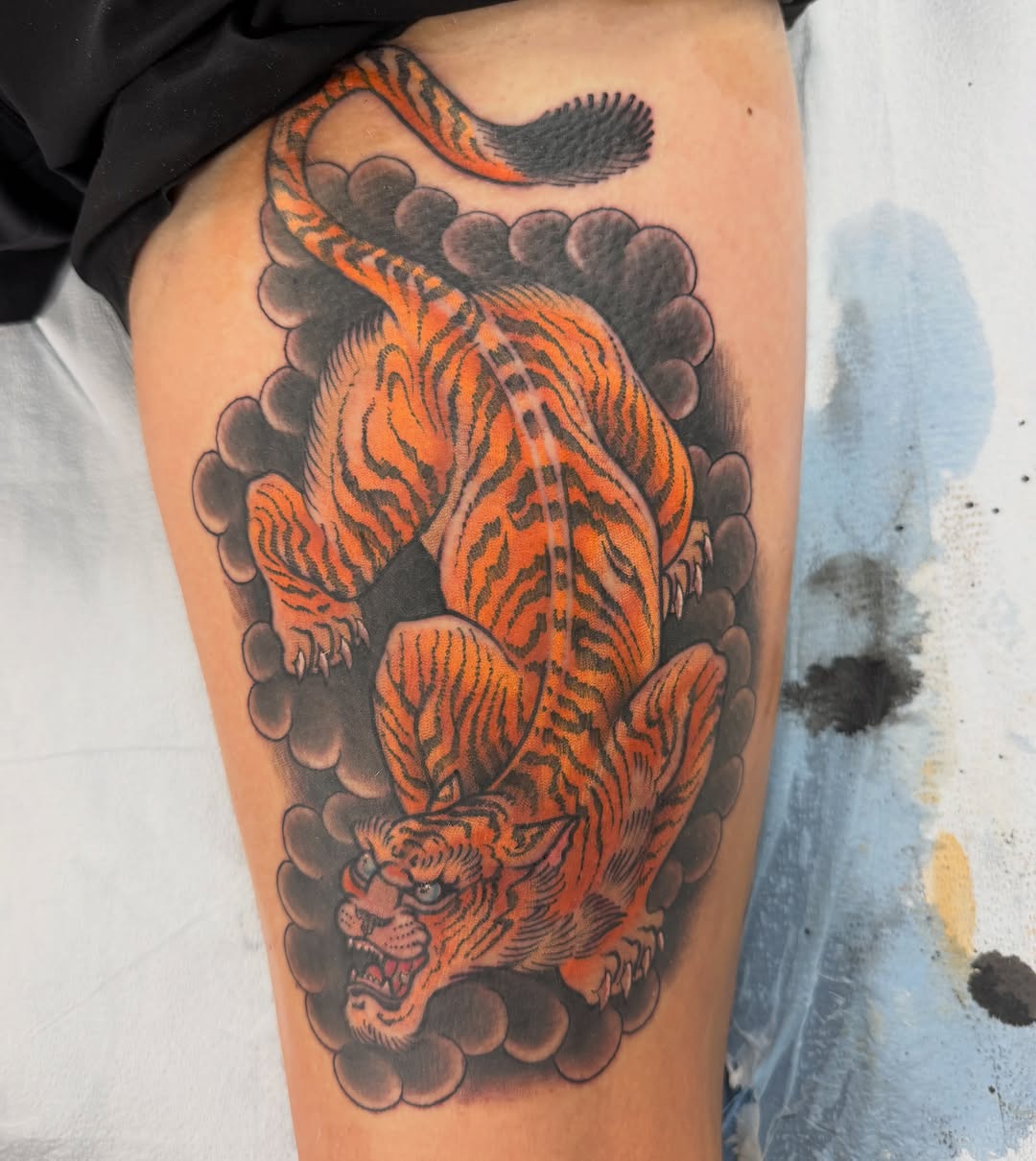 Tattoo by @corey_lostdog — japanese_irezumi, realism