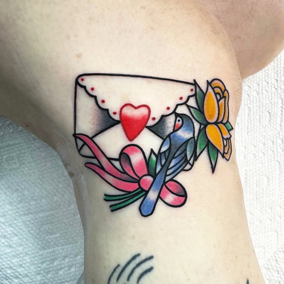 Tattoo by @missdeltoro — american_traditional