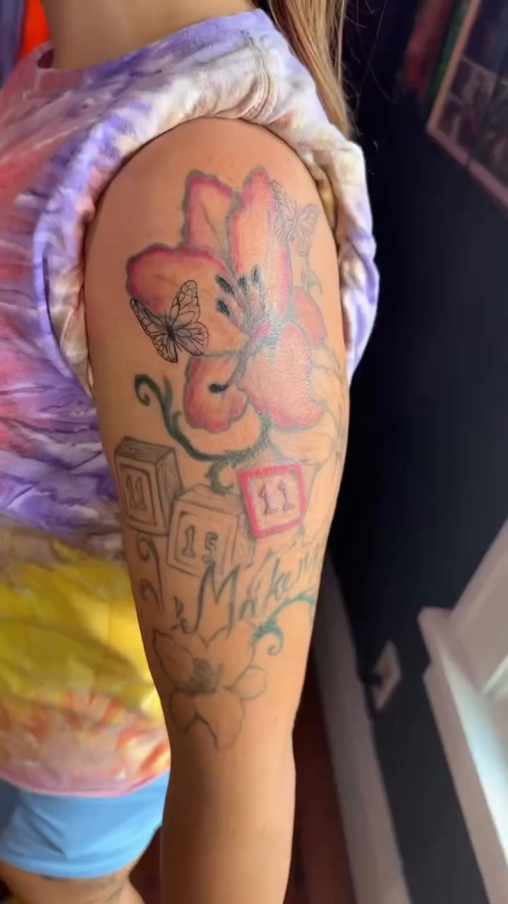 Tattoo by @bye.felicia420 — illustrative, color