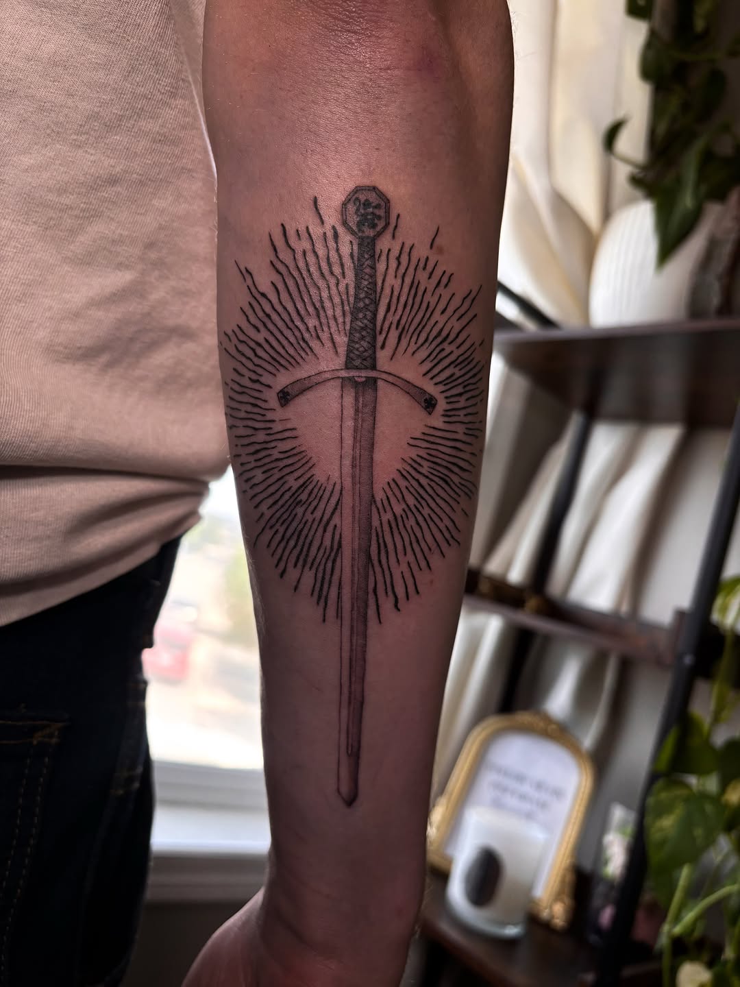 Tattoo by @persephoneink_ — fine_line, black_and_grey
