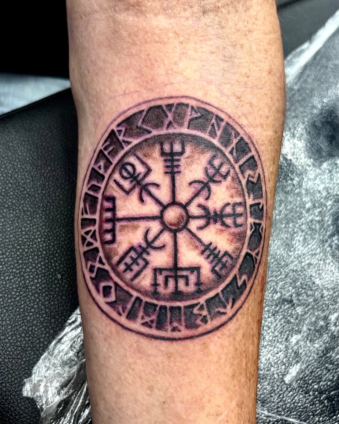 Tattoo by @deviousink1 โ geometric, blackwork