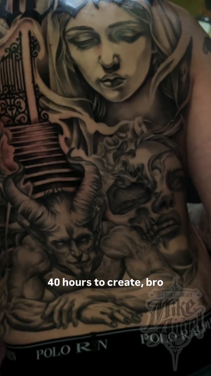 Tattoo by @i.just.make.art — black_and_grey, realism