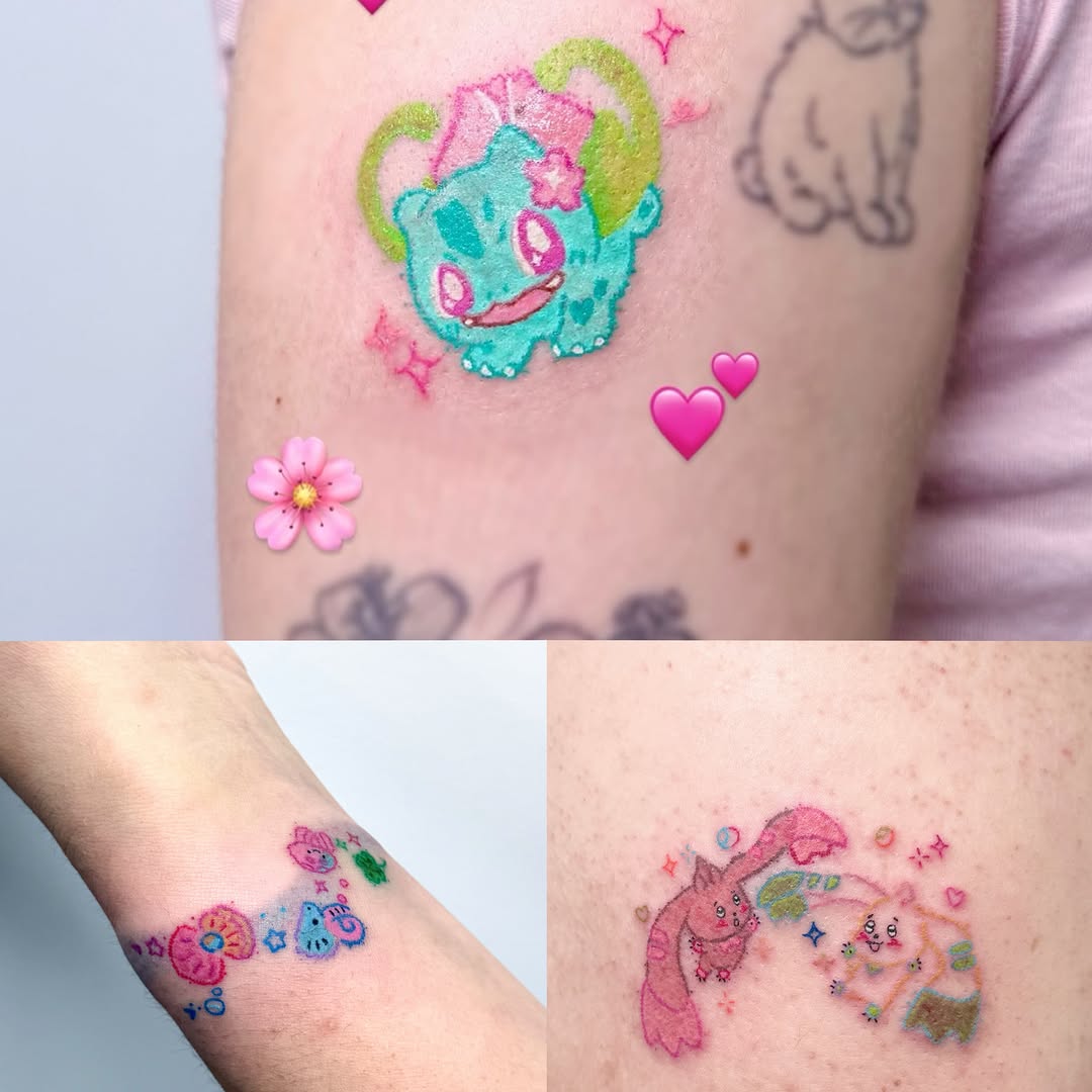 Tattoo by @yeztattoo — anime